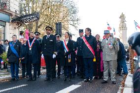 Commemoration of the 107th anniversary of the 11 November 1918 -  Troyes