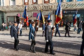 Commemoration of the 107th anniversary of the 11 November 1918 -  Troyes