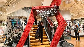 Japanese Classic Anime Evangelion 30th Anniversary Celebration Pop up Spaces in Shanghai