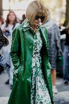 PFW - Mugler Street Style