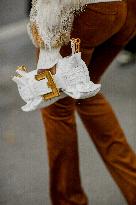 PFW - Mugler Street Style