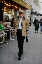 PFW - Mugler Street Style