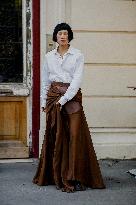 PFW - Mugler Street Style