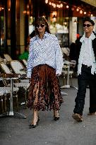 PFW - Mugler Street Style