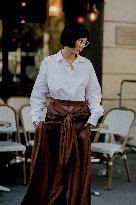 PFW - Mugler Street Style