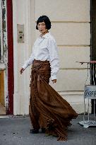 PFW - Mugler Street Style