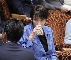 Japan PM Takaichi in parliament