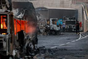 Settlers Attack Tulkarm Village - Palestine