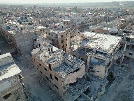 Life Returns to Damascus District - Syria