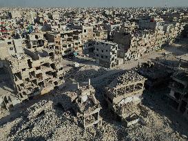 Life Returns to Damascus District - Syria