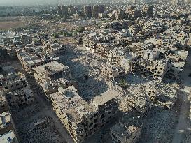 Life Returns to Damascus District - Syria