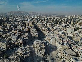 Life Returns to Damascus District - Syria