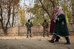 Polling Conducted for Budgam Assembly - Kashmir