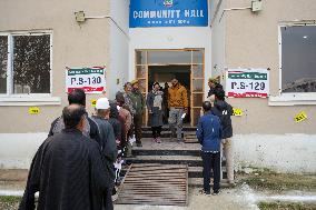 Polling Conducted for Budgam Assembly - Kashmir