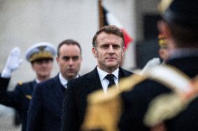 Commemoration Ceremony For The 107Th Anniversary Of The 1918 Armistice - Paris