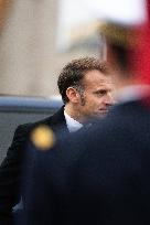 Commemoration Ceremony For The 107Th Anniversary Of The 1918 Armistice - Paris