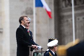 Commemoration Ceremony For The 107Th Anniversary Of The 1918 Armistice - Paris