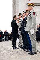 Commemoration Ceremony For The 107Th Anniversary Of The 1918 Armistice - Paris