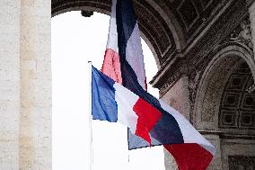 Commemoration Ceremony For The 107Th Anniversary Of The 1918 Armistice - Paris