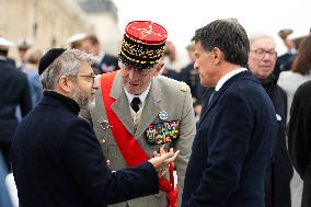 Commemoration Ceremony For The 107Th Anniversary Of The 1918 Armistice - Paris