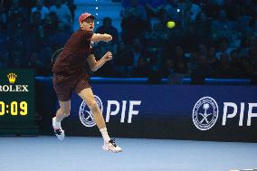 TENNIS - Internazionali di Tennis - Nitto ATP Finals 2025 - Sinner vs Auger Aliassime