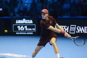 TENNIS - Internazionali di Tennis - Nitto ATP Finals 2025 - Sinner vs Auger Aliassime