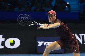 TENNIS - Internazionali di Tennis - Nitto ATP Finals 2025 - Sinner vs Auger Aliassime