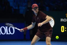 TENNIS - Internazionali di Tennis - Nitto ATP Finals 2025 - Sinner vs Auger Aliassime