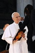 Naomi Campbell Meets Pope Leo XIV - Vatican