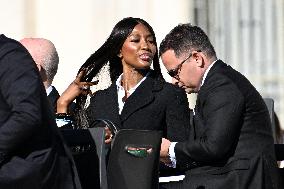 Naomi Campbell Meets Pope Leo XIV - Vatican