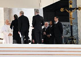 Naomi Campbell Meets Pope Leo XIV - Vatican