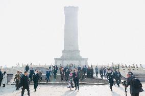Second Day Of The King And Queen's State Trip To China