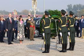 Second Day Of The King And Queen's State Trip To China