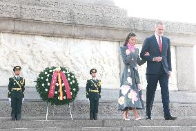 Second Day Of The King And Queen's State Trip To China