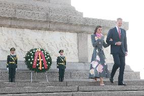 Second Day Of The King And Queen's State Trip To China