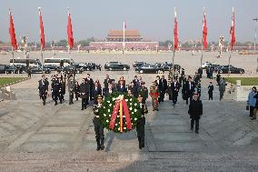 Second Day Of The King And Queen's State Trip To China