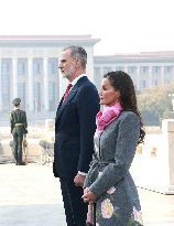 Second Day Of The King And Queen's State Trip To China