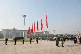 Second Day Of The King And Queen's State Trip To China