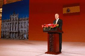 Second Day Of The King And Queen's State Trip To China