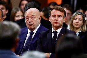 President Macron Meets Readers of La Depeche du Midi - Toulouse