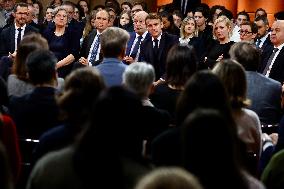 President Macron Meets Readers of La Depeche du Midi - Toulouse