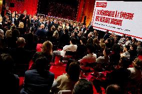 President Macron Meets Readers of La Depeche du Midi - Toulouse