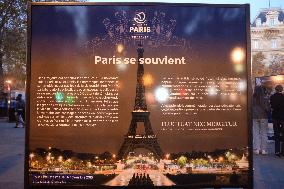 Tribute to The victims of November 13 - Paris