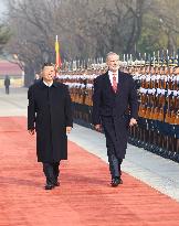 Second day of the King and Queen's state trip to China
