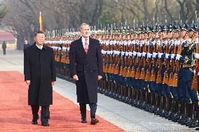 Second day of the King and Queen's state trip to China