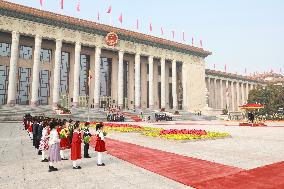 Second day of the King and Queen's state trip to China