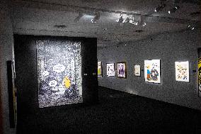 Exhibition of Philippe Geluck - Paris AJ