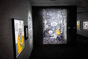 Exhibition of Philippe Geluck - Paris AJ