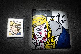 Exhibition of Philippe Geluck - Paris AJ