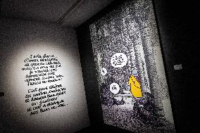 Exhibition of Philippe Geluck - Paris AJ